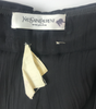 Yves Saint Laurent by Tom Ford Black Organza Empire Waist Finale Gown Dress FW2002