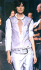 Ann Demeulemeester Black Sheer Net Wrap Skirt with Embroidery "And the wind caught the edge"
