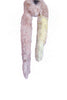 Sonia Rykiel Blush and Pale Lemon Plume Feather Stole