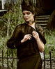 and_i Black Metal Crown Hat