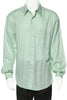 Valentino Uomo Pistachio Green Textured Shirt