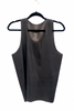 Vintage Black Latex Tank Top