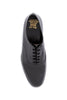 Vintage Black Patent Leather Lace-Up Derby Men's Shoe