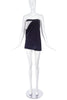 Ann Demeulemeester Black Side Drop Ruched Skirt - BOUTIQUE PURCHASE PRICE