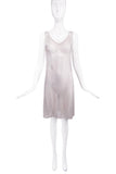 Ann Demeulemeester Lavender Nylon Tank Dress Top 1997 #