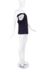 Ann Demeulemeester Black Side Drop Ruched Skirt - BOUTIQUE PURCHASE PRICE