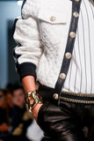 Balmain Gold Oversized Chunky Chain Link Bracelet