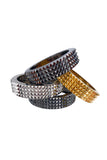 Burberry Gold Pyramid Stud Spike Cuff Bracelet