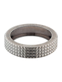 Burberry Silver Pyramid Stud Spike Bracelet