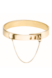 Eddie Borgo Gold Safety Chain Choker Necklace