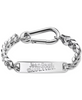 Jean Paul Gaultier Silver Chain "ID" Bracelet