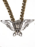 Lanvin Art Deco Eagle Runway / Ad Campaign Necklace SS2012