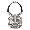 Lanvin Dedale Art Deco Crystal Collar Pendant