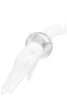 Alexis Bittar Clear Resin Lucite Oversized Donut Round Bracelet for MK Runway Show