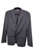 Moschino Black Sequin Trimmed Tuxedo Jacket