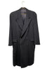 Ralph Lauren Black Cashmere Wool Gentlemen's Oversized 90's Coat