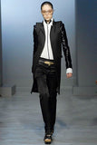 Balenciaga by Nicolas Ghesquière Black Vest with White Piping Spring 2007