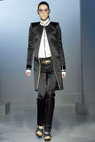 Balenciaga by Nicolas Ghesquière Black Vest with White Piping Spring 2007