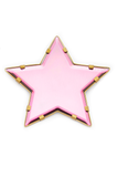 Saint Laurent "YSL" Pink Plexi Star Brooch Spring 2008 Runway