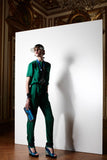 Lanvin Sapphire and Crystal Pendant Necklace Resort2013