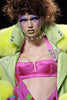 Christian Dior Lucite and Large Crystal Broach SS2004