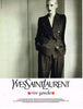Yves Saint Laurent Black Pin Stripe 'Le Smoking' Suit