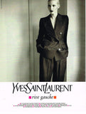 Yves Saint Laurent Black Pin Stripe 'Le Smoking' Suit