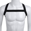 Vintage Black Elastic Horizontal Harness Top
