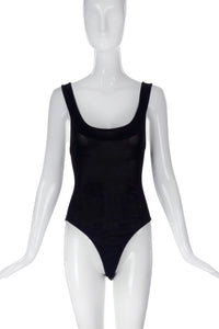 Alaïa Black Knit Bodysuit