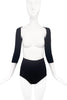 Alessandro Dell'Acqua Black Harness Strap Sleeve Jacket