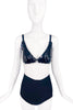 Alexander McQueen Mcq Black Sequin Bra Top
