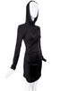 Alexander Wang Hooded Dress Black