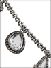 Alexander McQueen Silver Chain Crystal Multi Layer Harness Necklace Runway Spring 2019