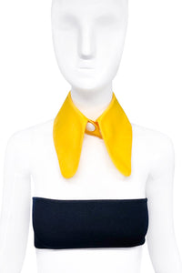 Animal Cracker Yellow Oversize Collar
