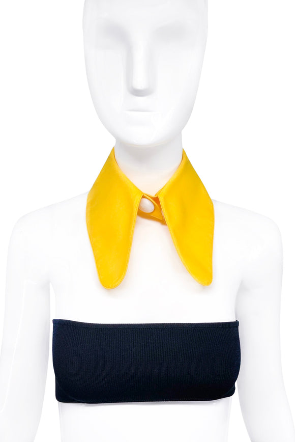 Animal Cracker Yellow Oversize Collar