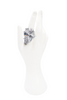 Armen Ra Silver XL CZ Tear Drop Silver Oversized Power Ring