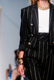 Balmain Gold Oversized Chunky Chain Link Bracelet