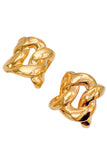 Balmain Gold Oversized Chunky Chain Link Bracelet