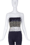 Vintage Sequin "Disco" Tube Top