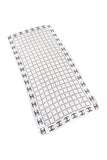 Chanel Black and White Silk CC Logo Oversize Scarf