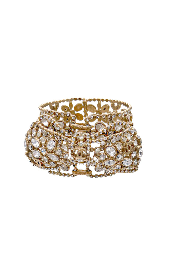 Chanel Bow Crystal Bow Bracelet