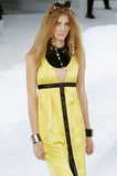 Chanel Black Resin Breast Plate Bib FW2007