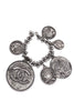 Chanel Gunmetal Coin Bracelet Spring Summer 2003