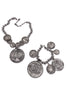 Chanel Gunmetal Coin Necklace SS2003