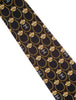 Chanel Tie with Gold Crown Print
