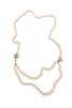 Chanel Pearl Necklace with CC and Heart Charm SS2002
