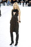 Chanel Black Resin Breast Plate Bib FW2007