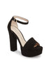 Chinese Laundry Classic Massive 6 inch Platform Heels - Perfect to give Height to Model / Celebrity Size 39