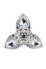 Christian Dior Lucite and Large Crystal Broach SS2004