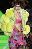 Christian Dior Lucite and Large Crystal Broach SS2004